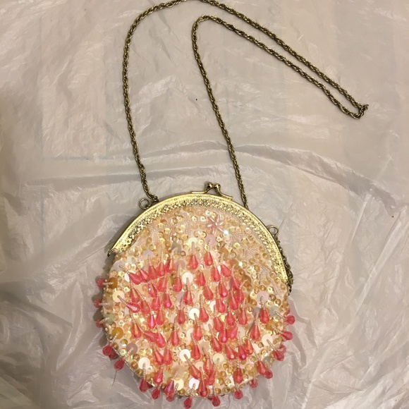 Rare Vintage Beaded Evening Bag Purse - Picture 1 of 3